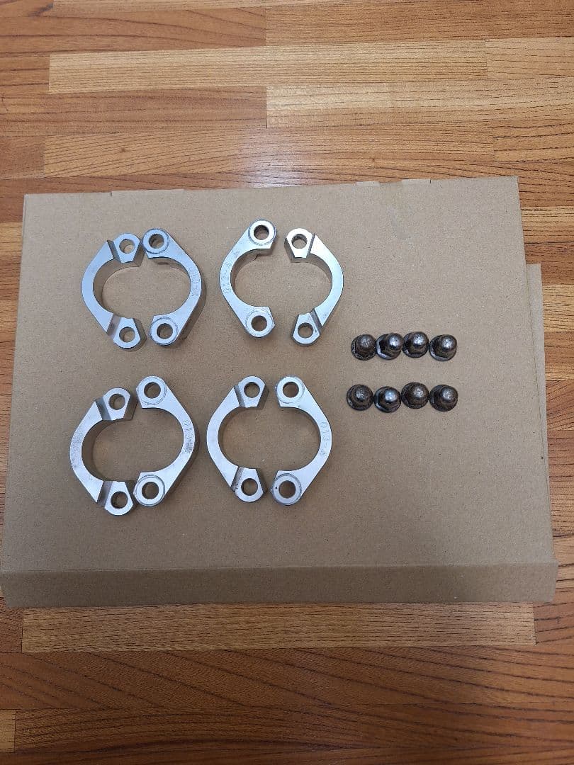 ZRX400 社外マフラーフランジ