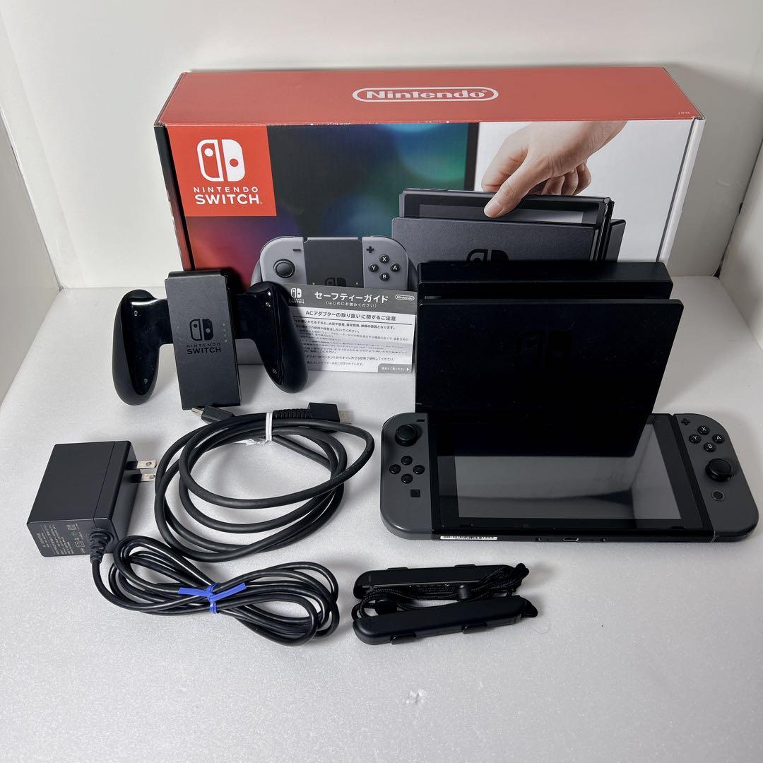 【極美品】ほぼ未使用 未対策 Nintendo Switch 本体