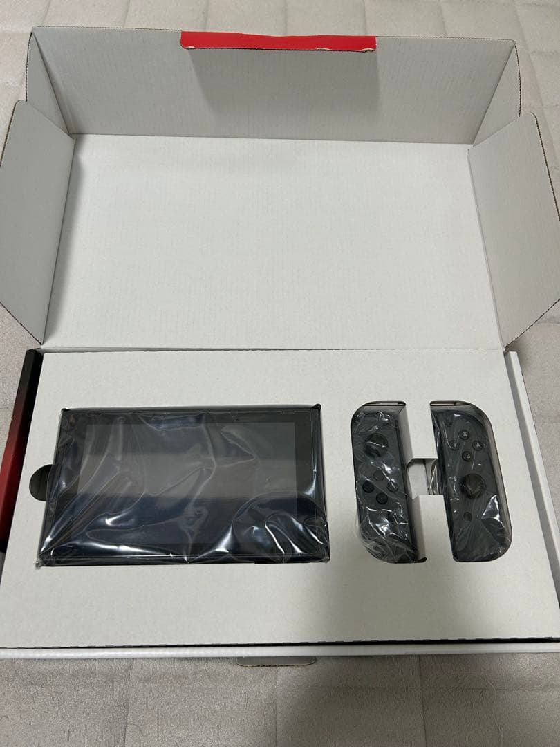 ゆう。完品 Nintendo Switch グレー 本体