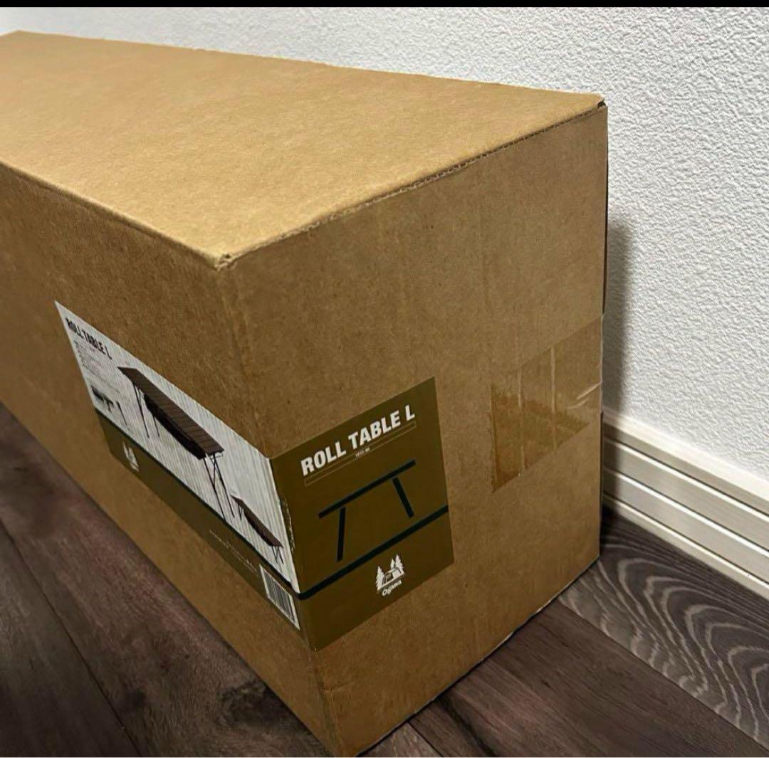 【入手困難カラー】ogawa（オガワ） ロールテーブルL ダークブラウン1915