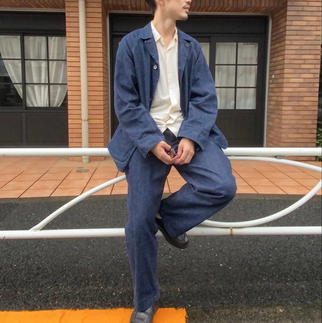 【22AW】comoli デニムワークジャッケット　サイズ1