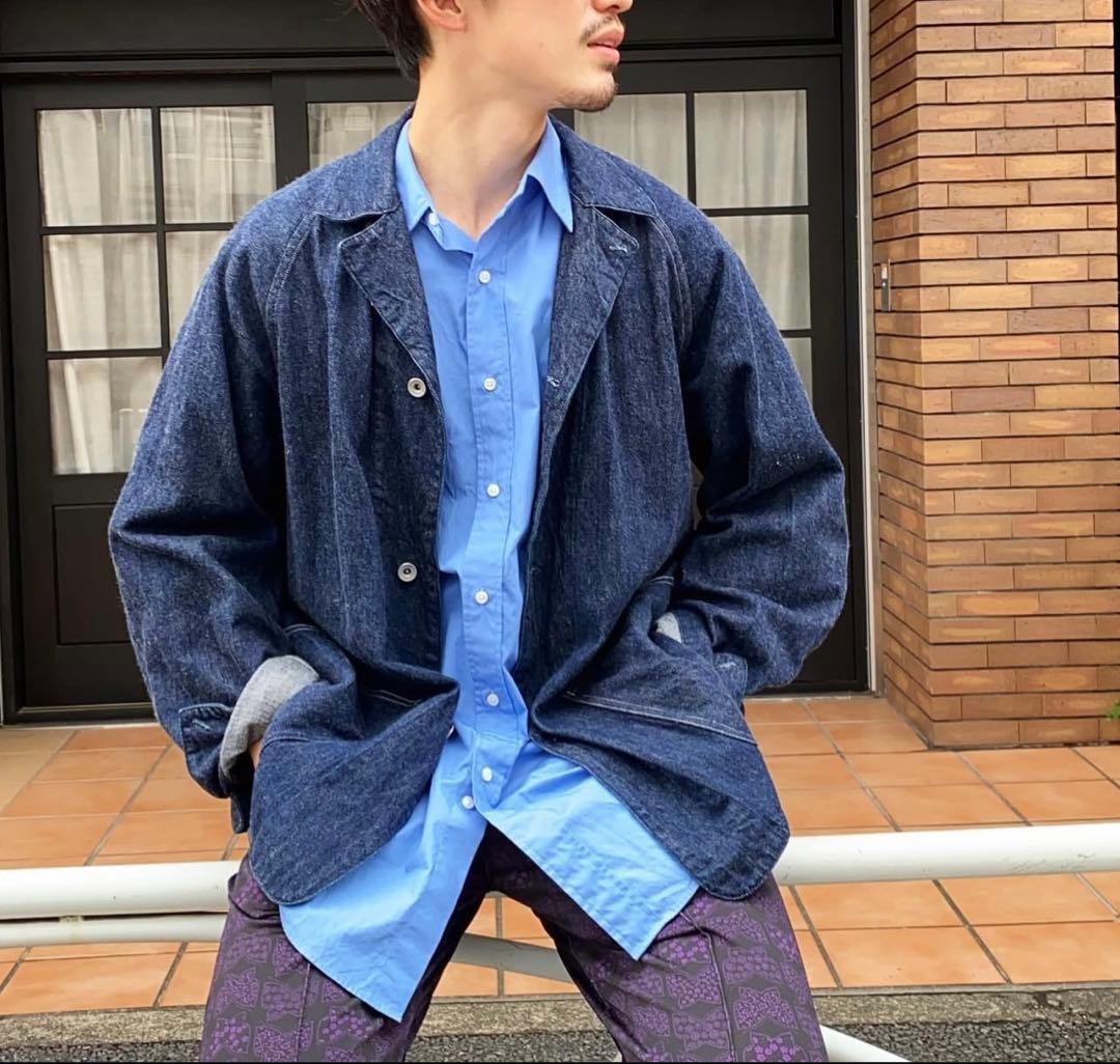 【22AW】comoli デニムワークジャッケット　サイズ1
