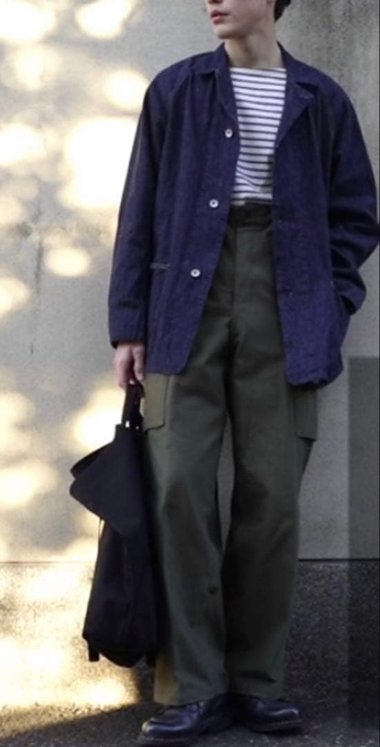 【22AW】comoli デニムワークジャッケット　サイズ1