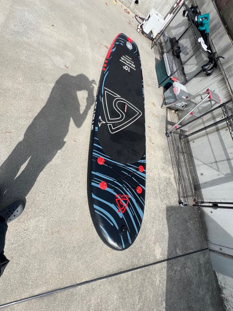 SEAPLUS スタンドアップパドルボードとパドルセット　SUP 送料込み！