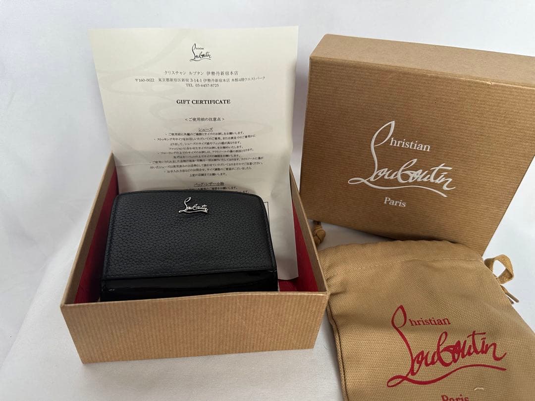 ChristianLouboutin Palomaミニ二つ折り財布 ユニセックス