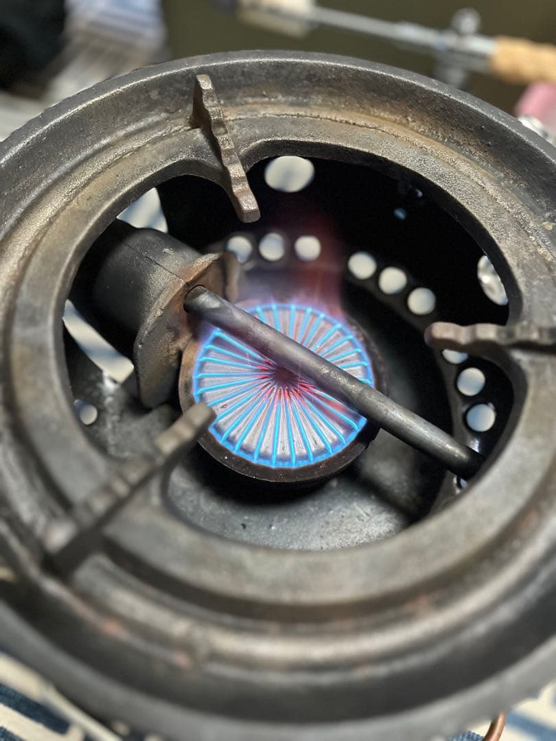 オムニバーナー 【SI-57】（艶消しオリーブ）ホヤ付き　収納ケース付き