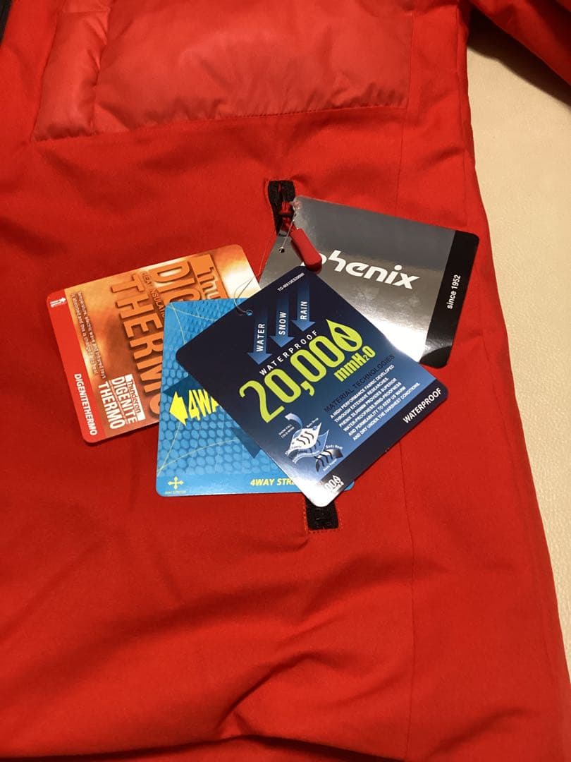 訳アリPHENIX（XL）スキージャケット ESM22OT32 ボードウエア