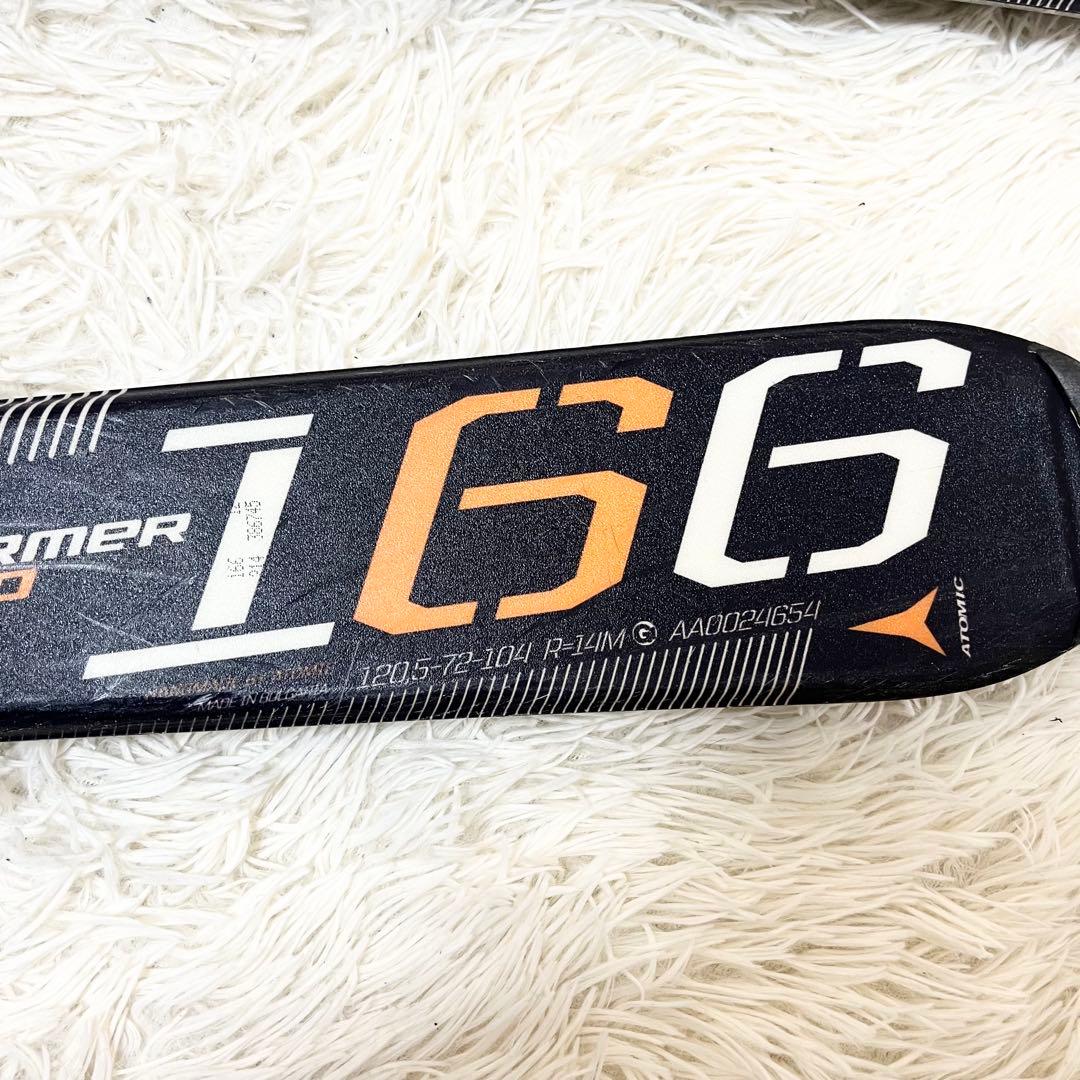 アトミック スキー板 PERFORMER aero 166 ウィンタースポーツ