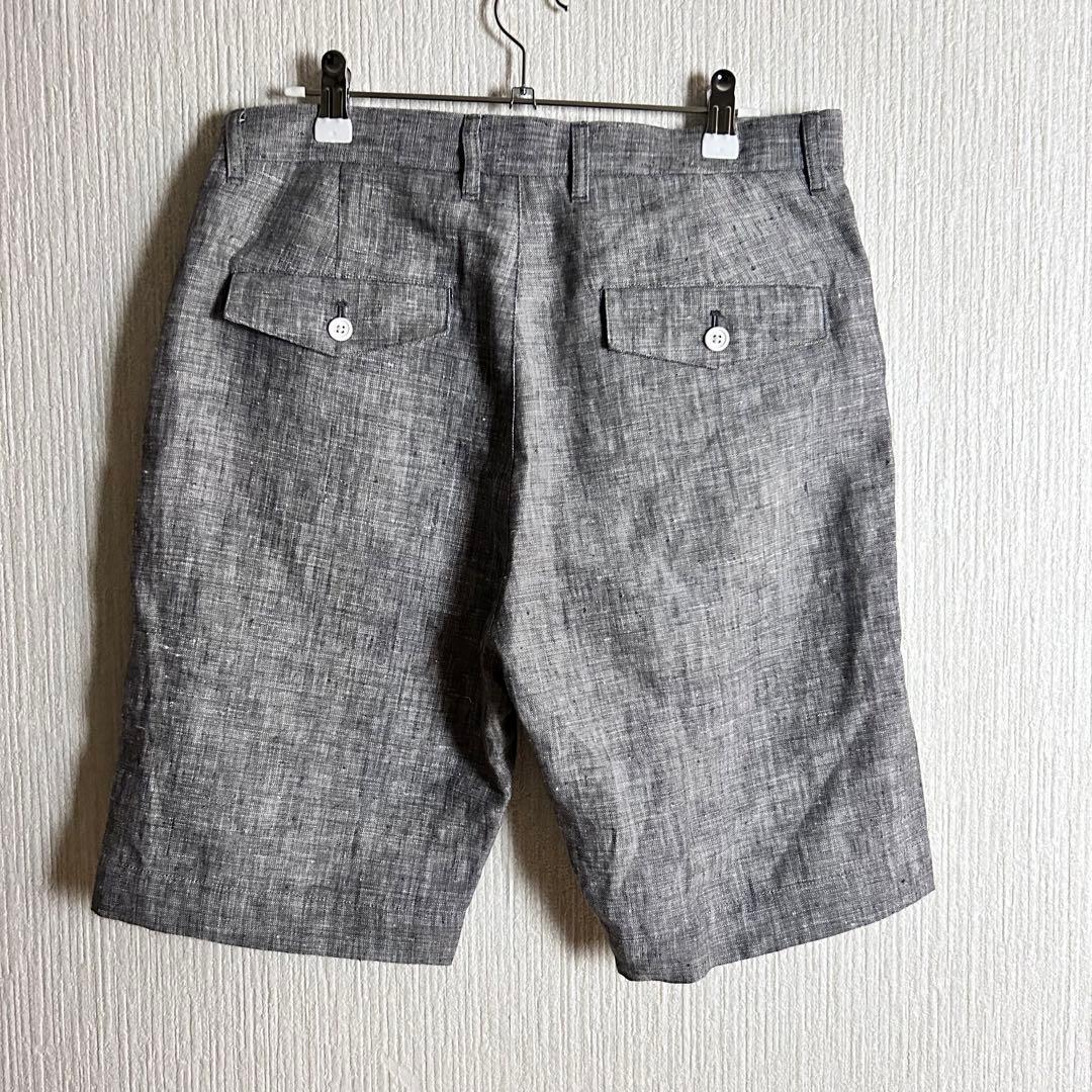 【セットアップ　ジャーナルスタンダード　リネン　ハーフパンツ　ワントーン】