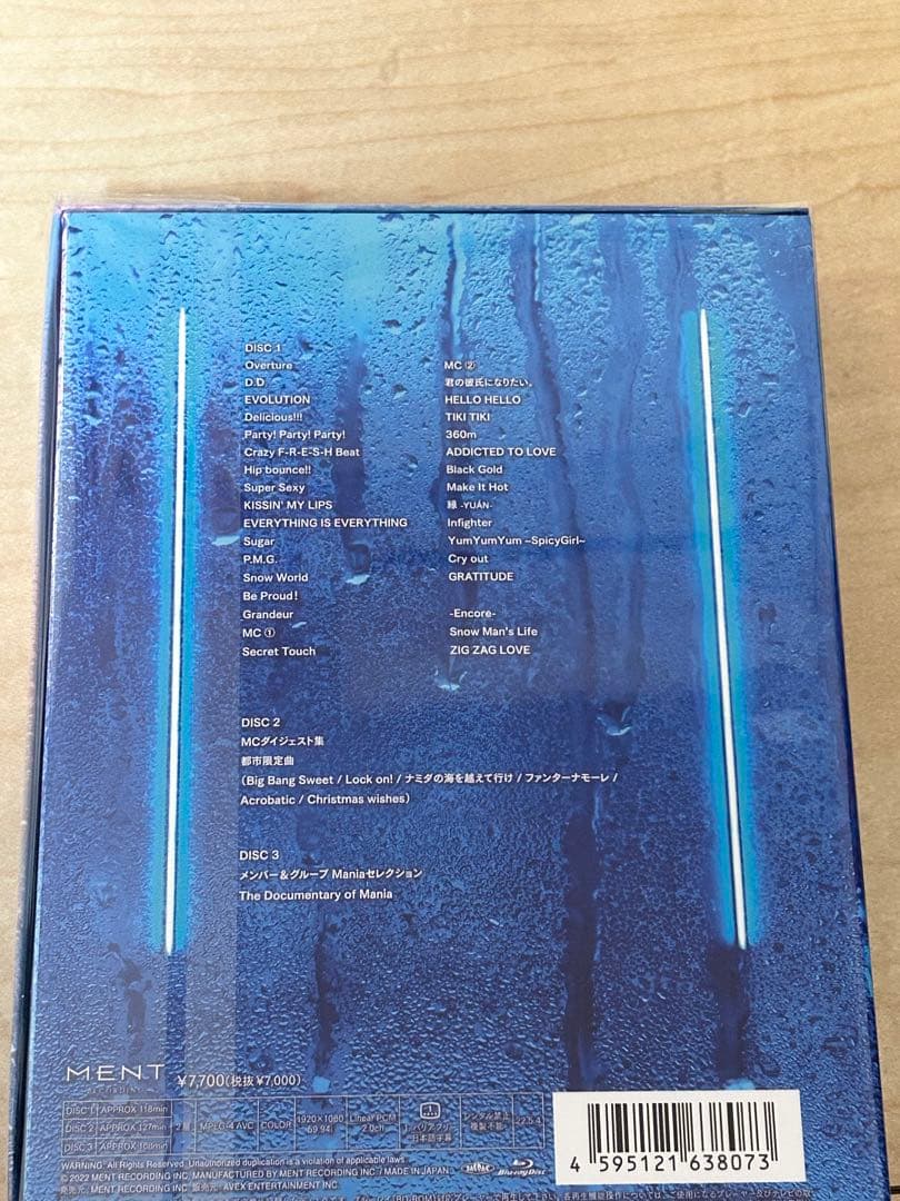 ◉新品未開封◉ 特典付 Man LIVE TOUR 2021 Mania