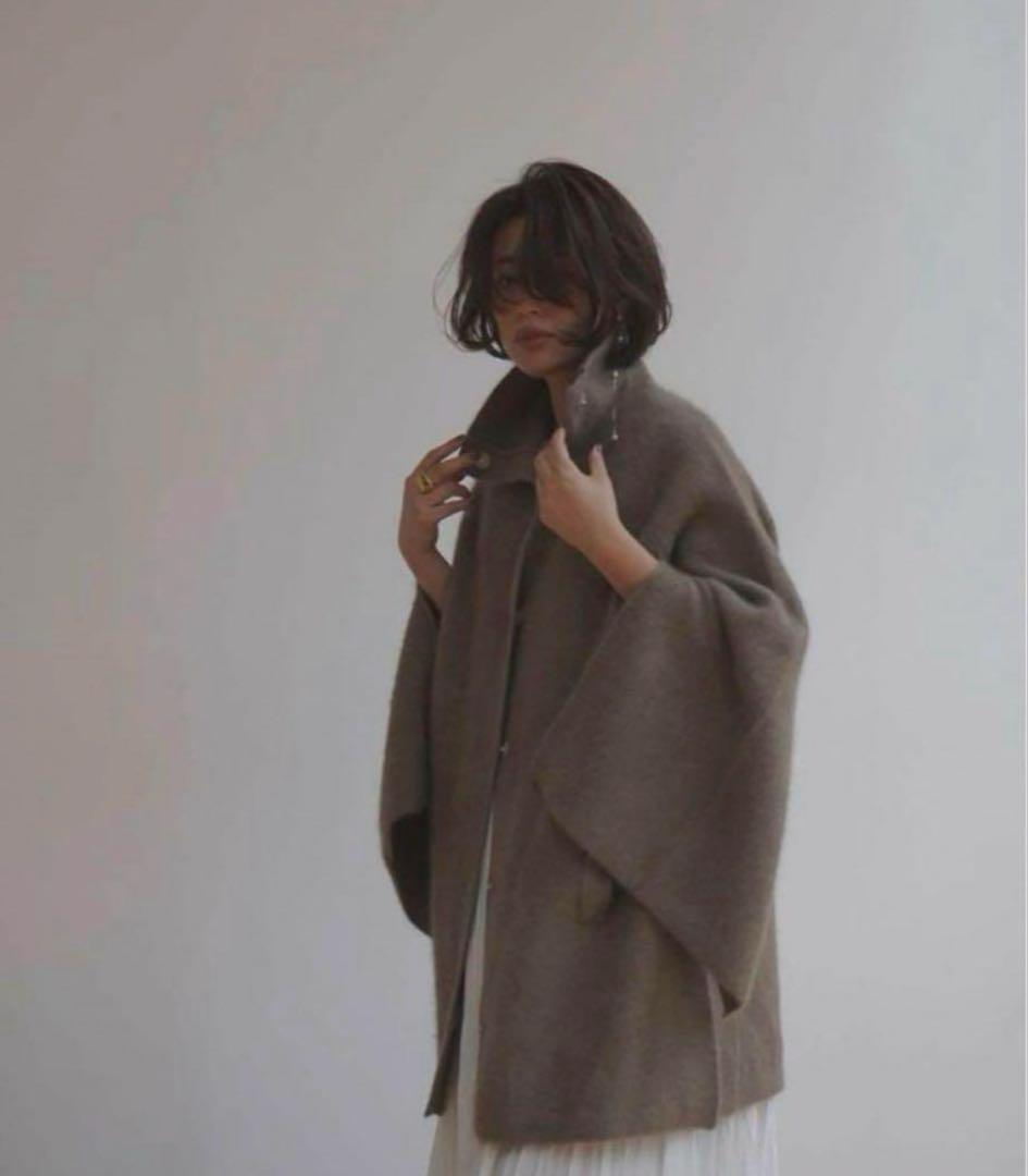 ETRE TOKYO スリットスリーブニットポンチョ