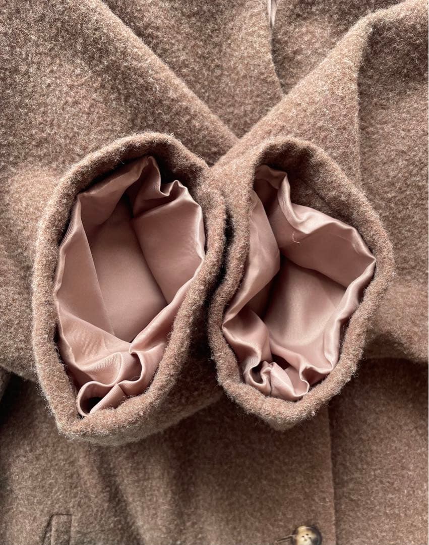 Veritecoeurヴィンテージブランケットコート カーキ / VC-1755