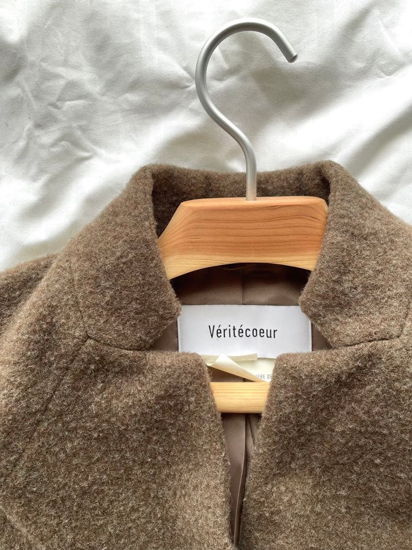 Veritecoeurヴィンテージブランケットコート カーキ / VC-1755