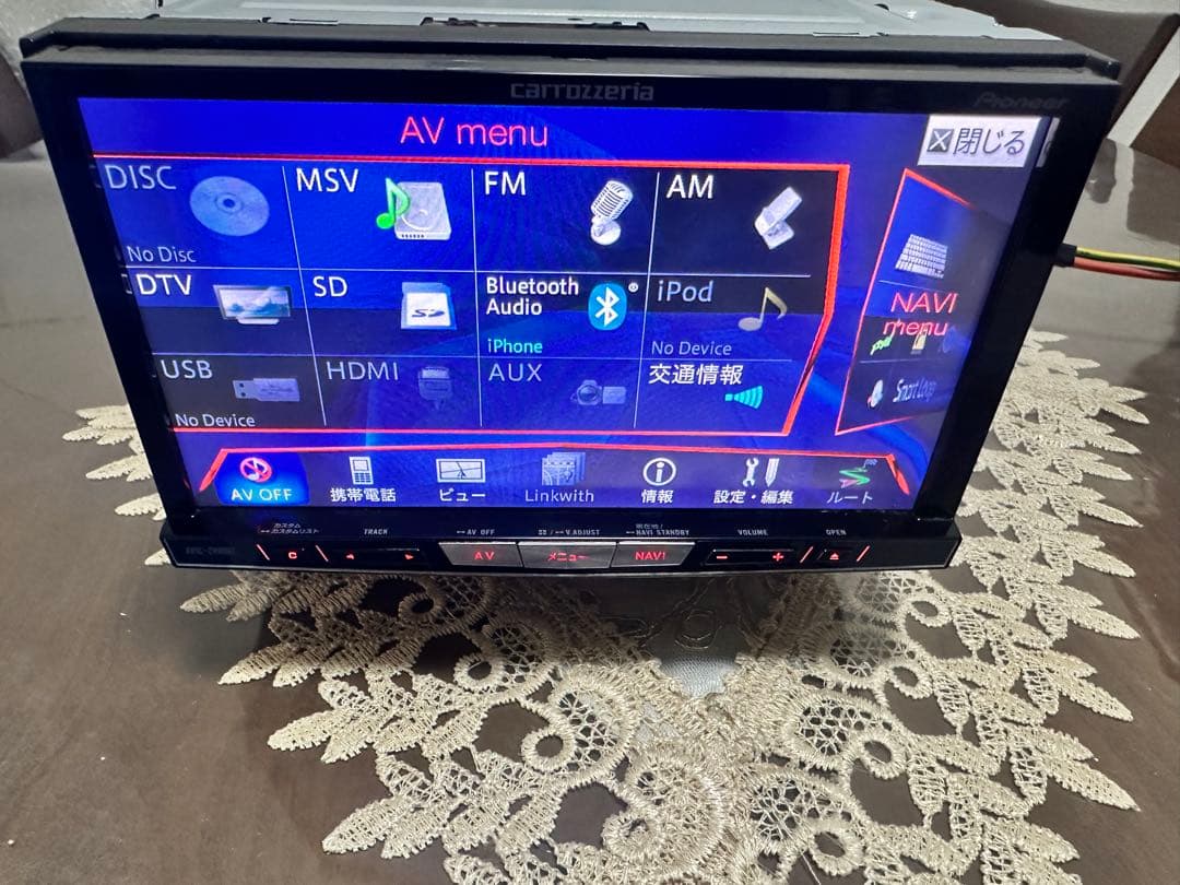 カロッツェリア AVIC-ZH0007