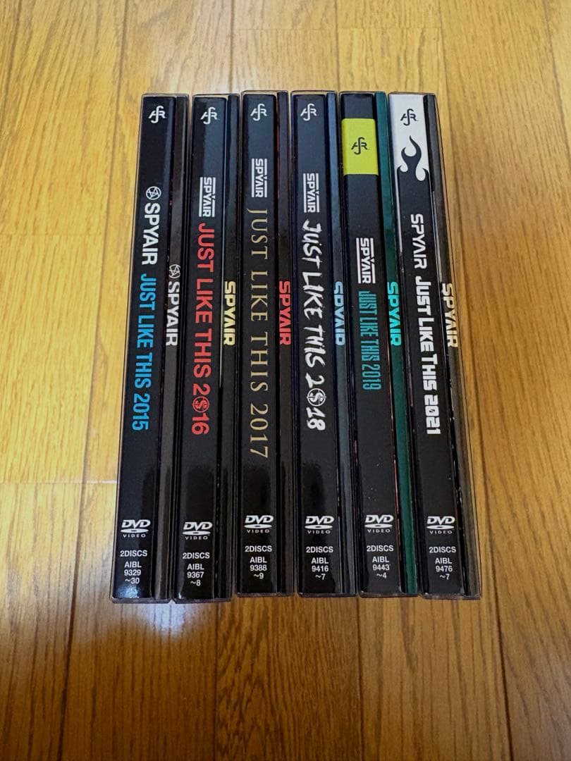 SPYAIR JUST LIKE THIS DVD セット
