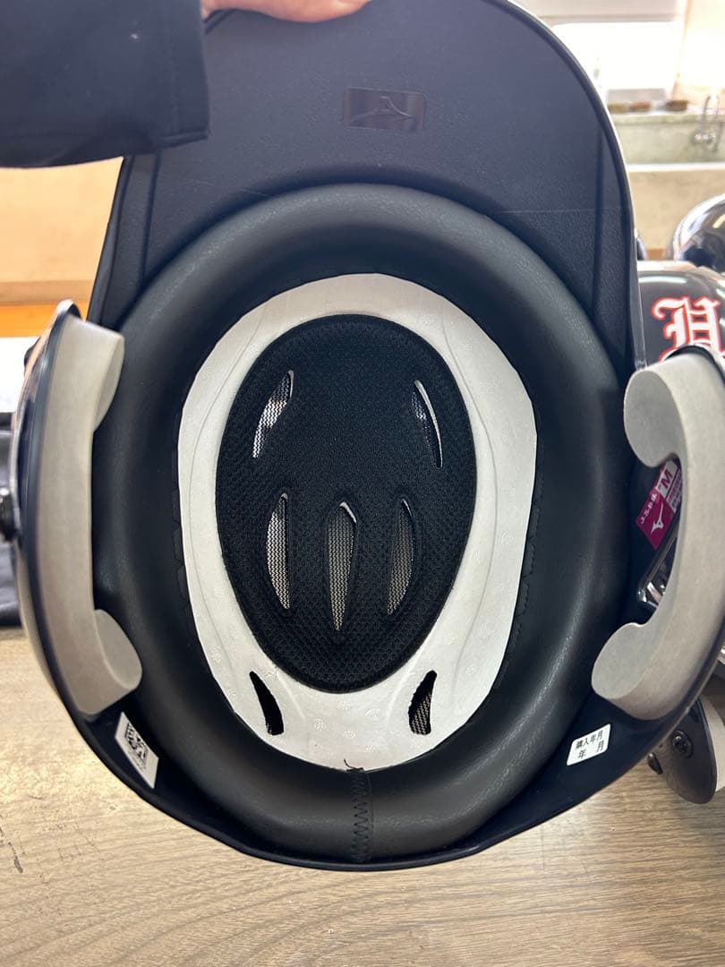 軟式バッター用ヘルメット 9個セット ネイビー