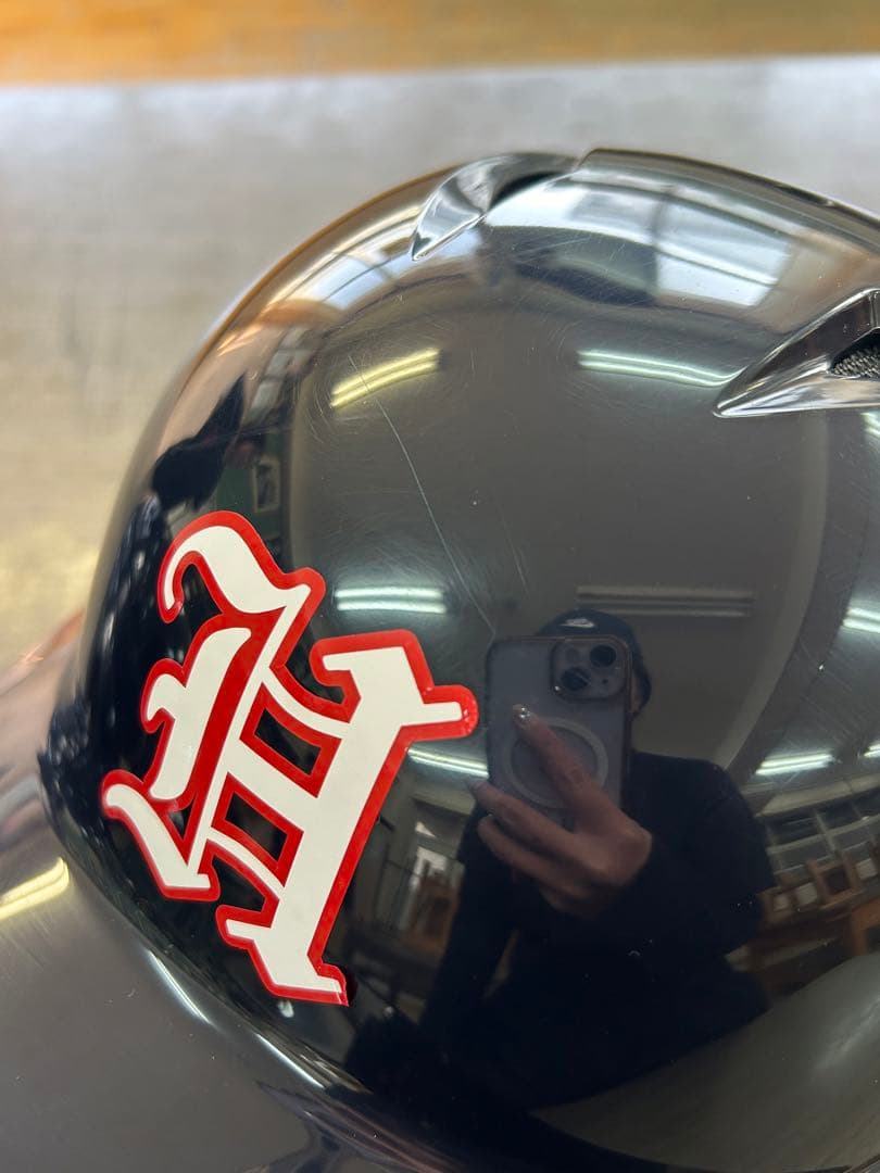 軟式バッター用ヘルメット 9個セット ネイビー