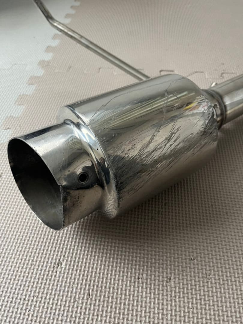 モ*0様 メーカー不明　砲弾　マフラー　社外