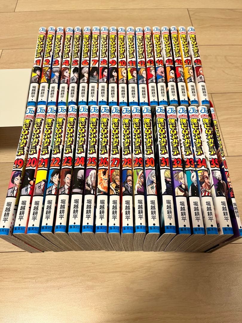 僕のヒーローアカデミア1〜35巻セットと、映画特典の0巻
