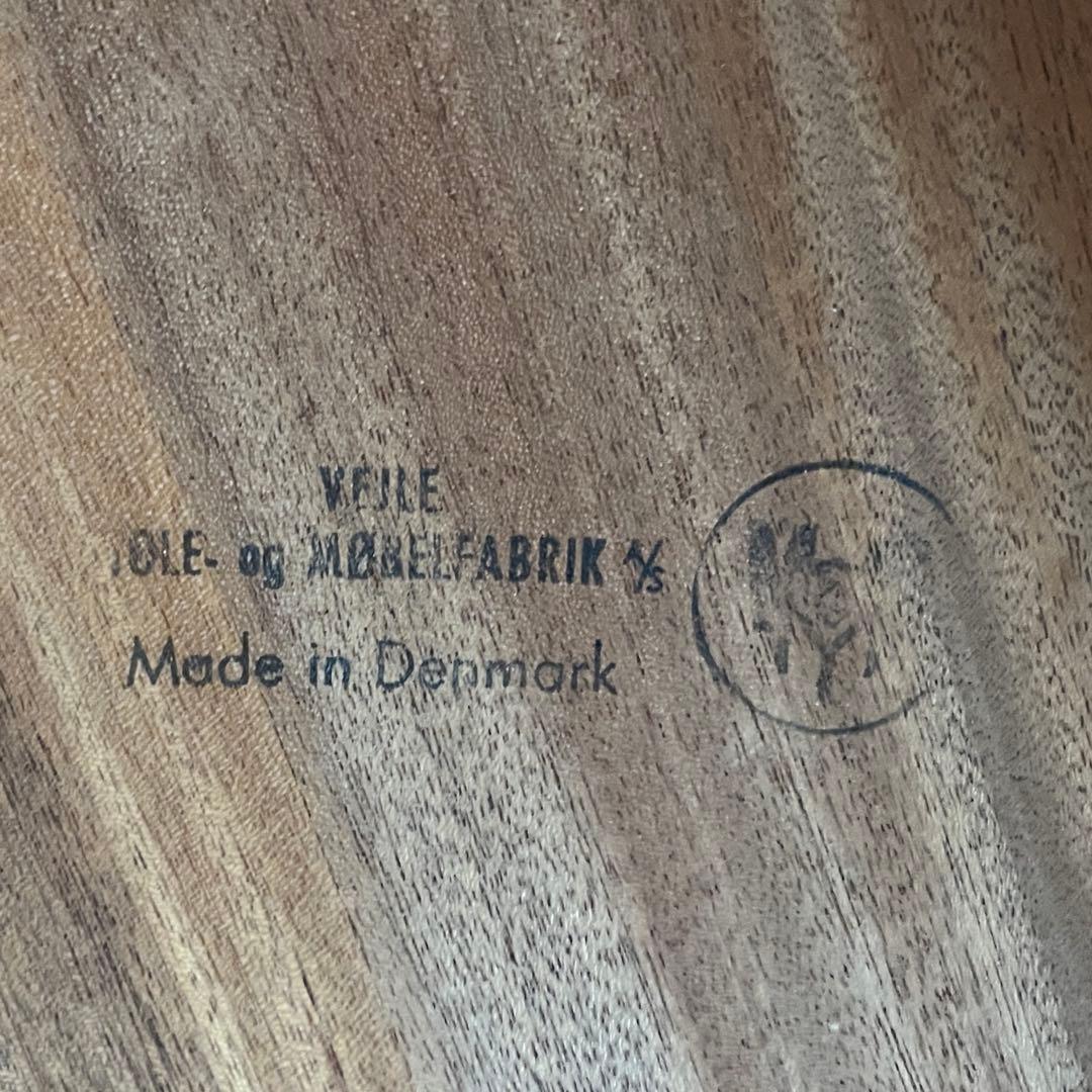 デンマーク チーク材　ローテーブル　ビンテージ