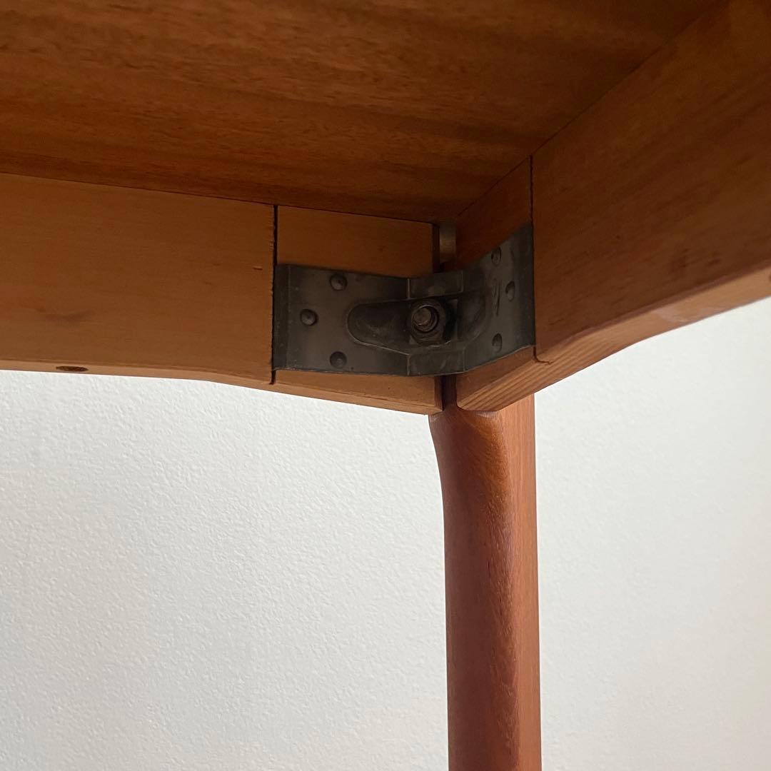 デンマーク チーク材　ローテーブル　ビンテージ