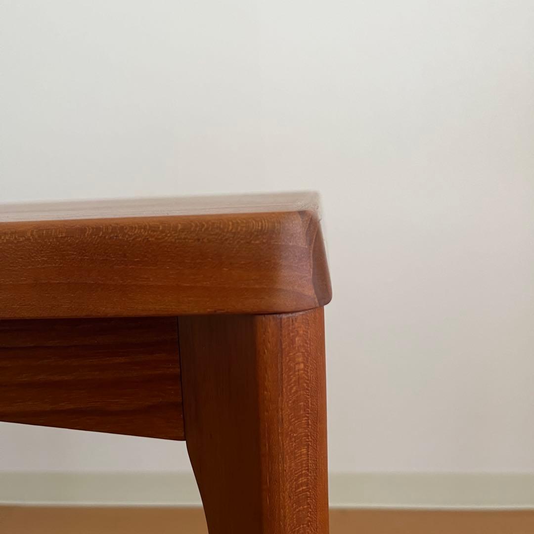 デンマーク チーク材　ローテーブル　ビンテージ