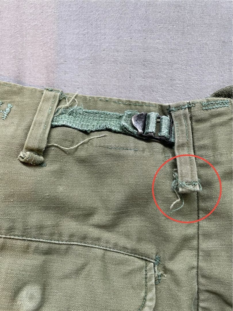 実物　M65 フィールドパンツ