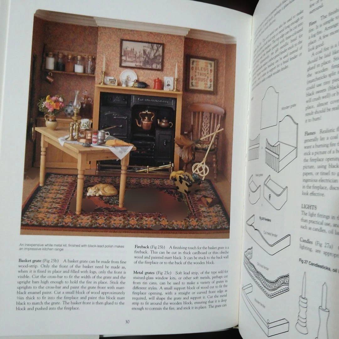 洋書 The New Dolls' House Do-It-Yourself Book