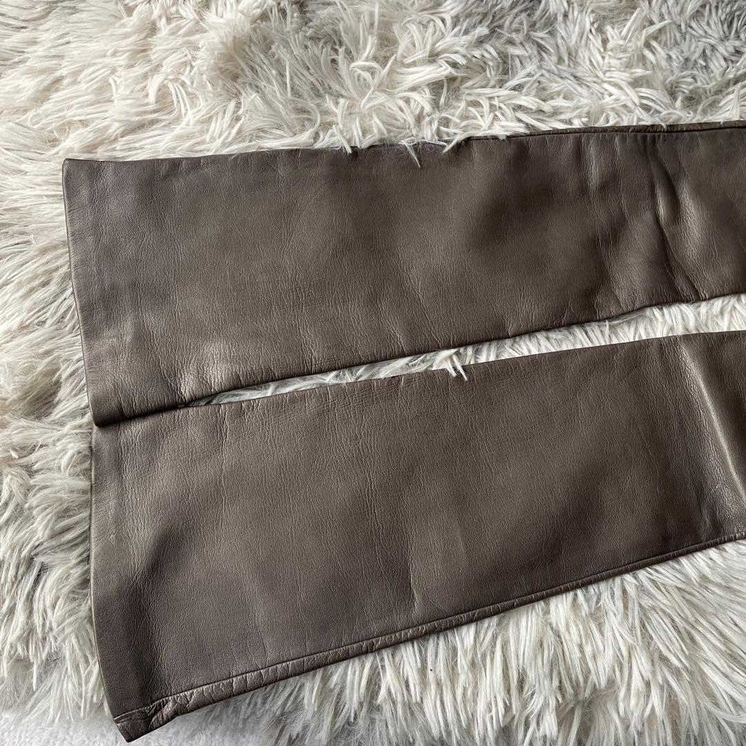 【極美品】プラダ レザーグローブ