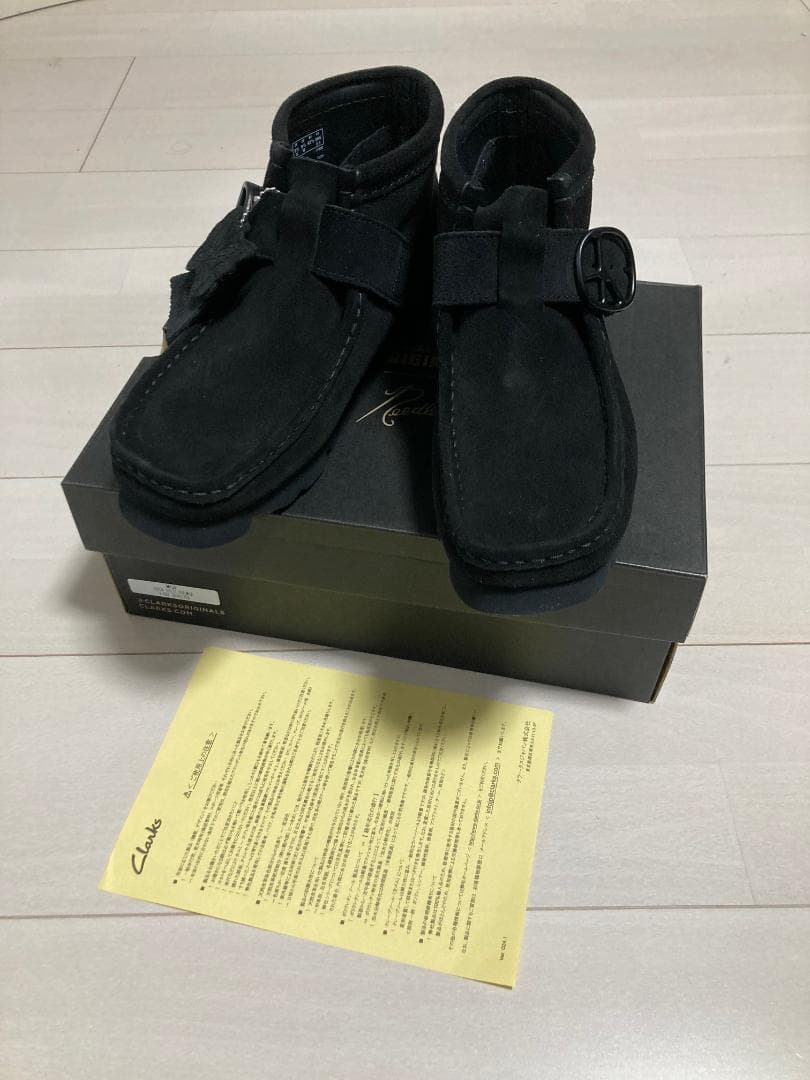 新品 NEEDLES x CLARKS Wallabee ワラビー ブーツ 7h