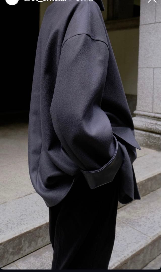 iirot IIROT Stand Fall Collar Coat コート