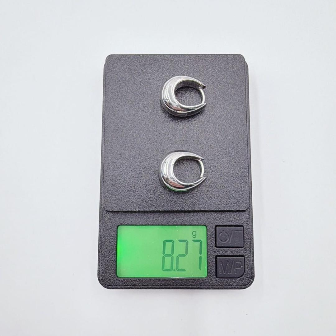 TOMWOOD トムウッドピアス Ice Hoop Small Silver