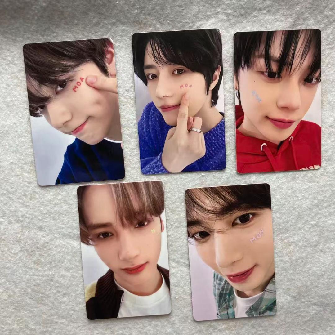 TXT トゥバ MOAZONE 日本 ペンミ FC 会場限定 トレカ 5枚