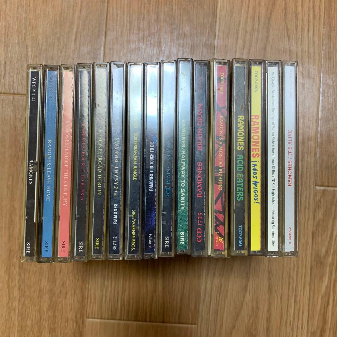 RAMONES 全アルバム＋ライブ盤セット ラモーンズ パンク