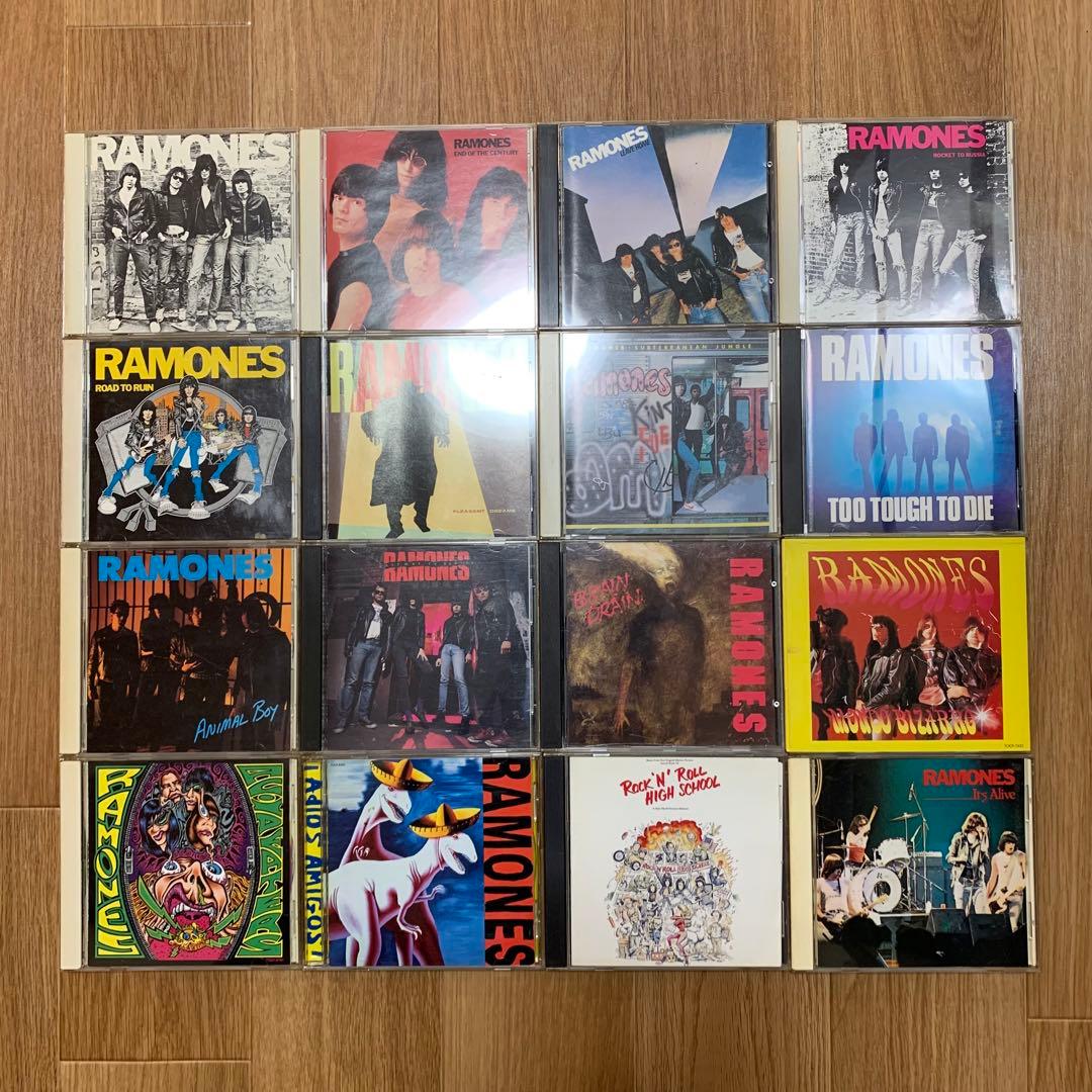 RAMONES 全アルバム＋ライブ盤セット ラモーンズ パンク