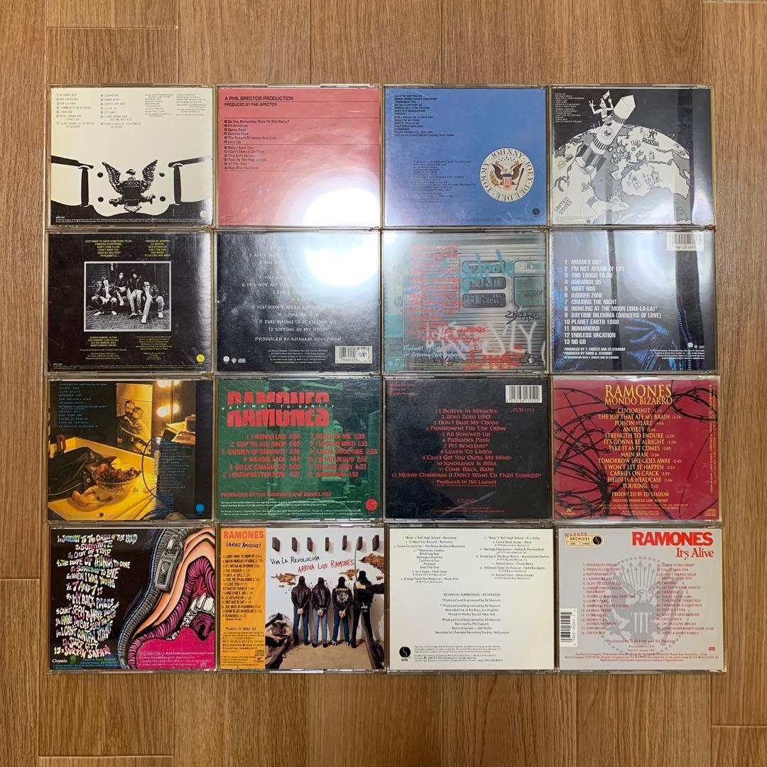 RAMONES 全アルバム＋ライブ盤セット ラモーンズ パンク