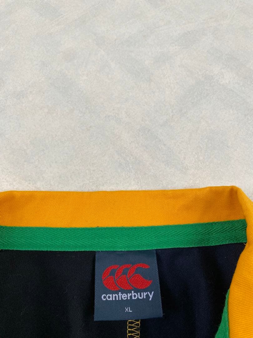 CANTERBURY 半袖ラガーシャツ XL クレイジーパターン カンタベリー
