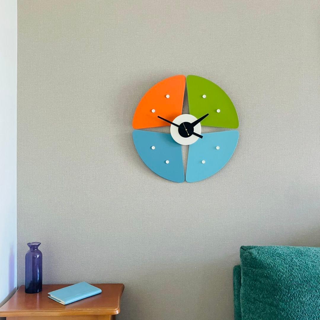 正規品 廃盤色 ペタルクロック マルチカラー vitra ジョージ・ネルソン