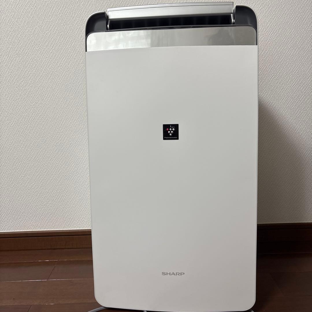 SHARP 除湿機 ホワイト メッシュフィルター