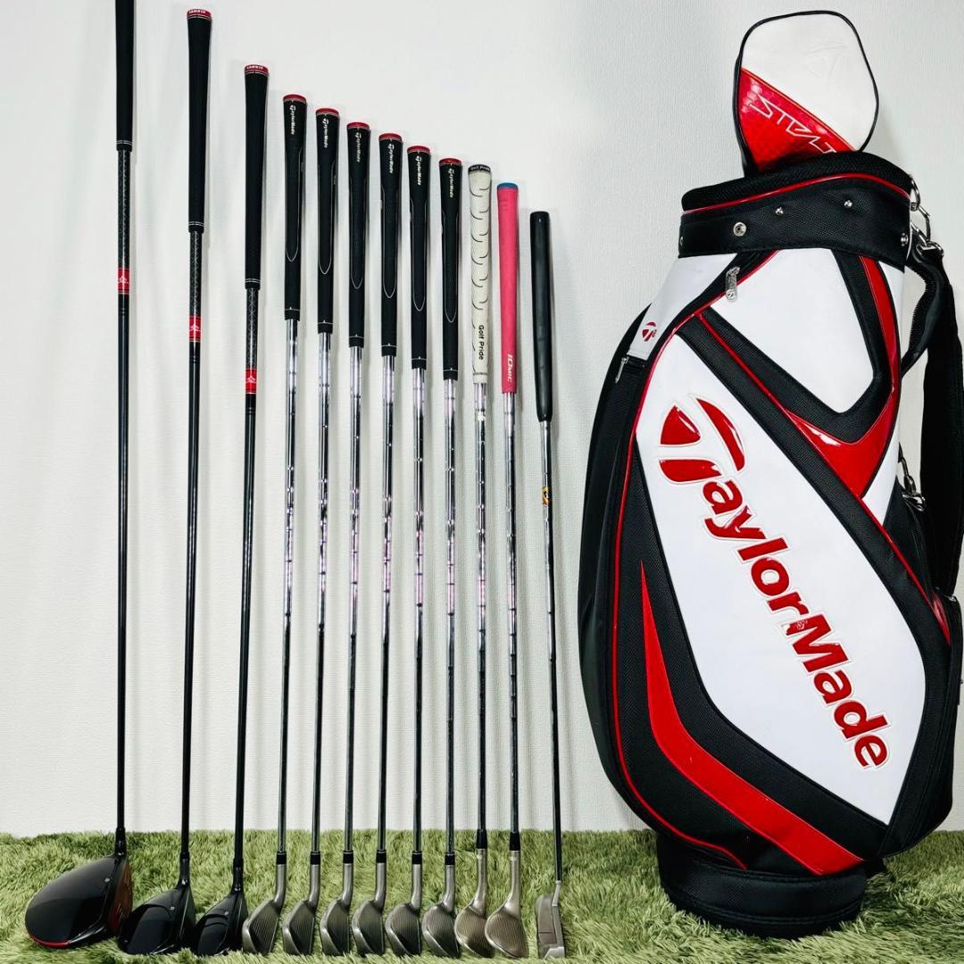 テーラーメイド ステルス2 12本セット メンズゴルフ 初心者 入門 人気モデル