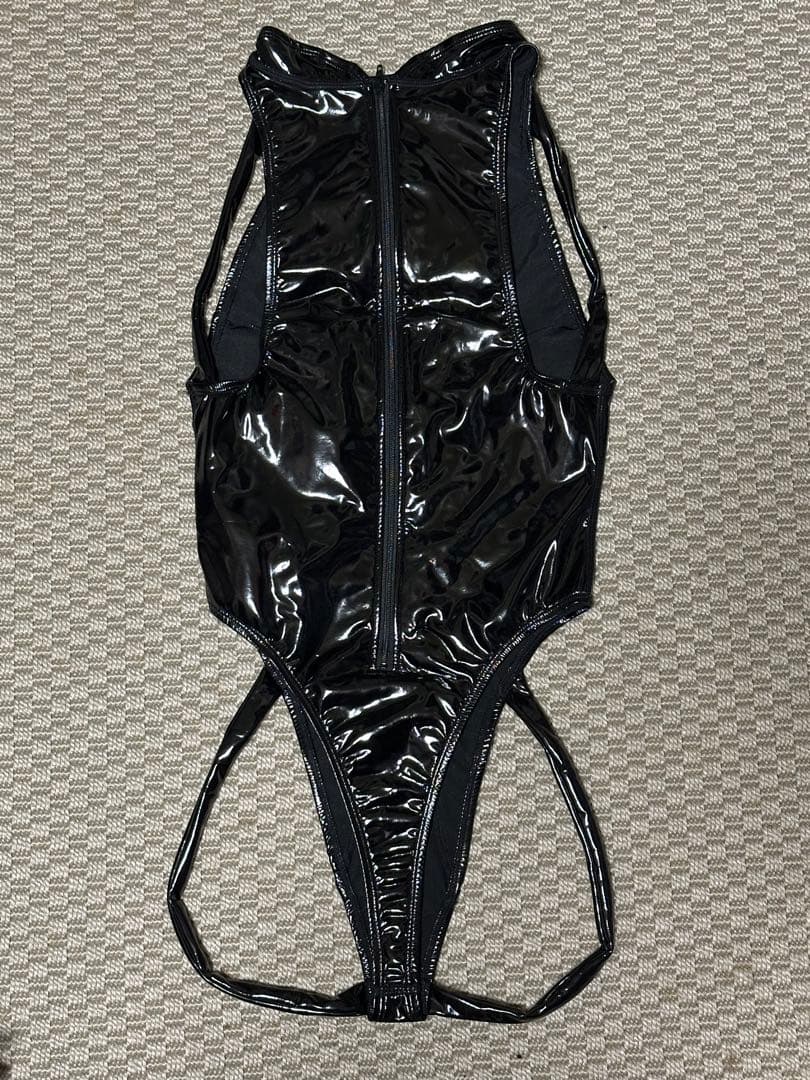 【パルフェット】エナメルハイネックバインダーTback XL