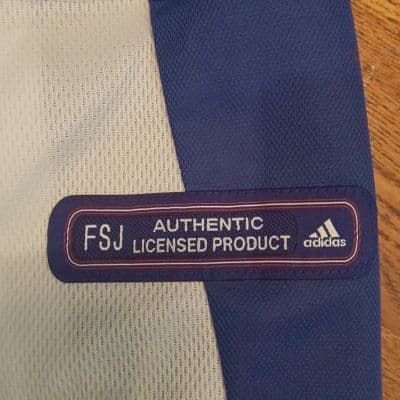 ユーゴスラビア00-01`:ホーム用半袖ユニフォーム