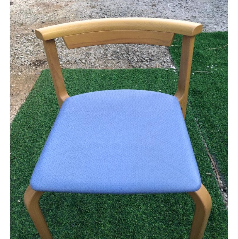 ●天童木工 椅子 イス 4脚 T-5348WB-ST型 天然木製フレーム