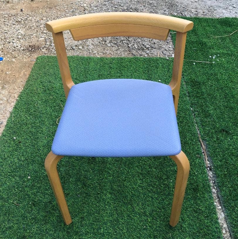 ●天童木工 椅子 イス 4脚 T-5348WB-ST型 天然木製フレーム