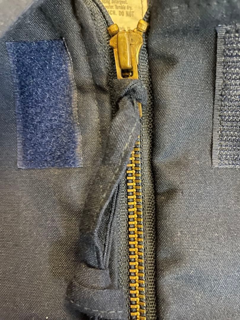 米軍　90's US.NAVY アラミドデッキジャケット XL 実物