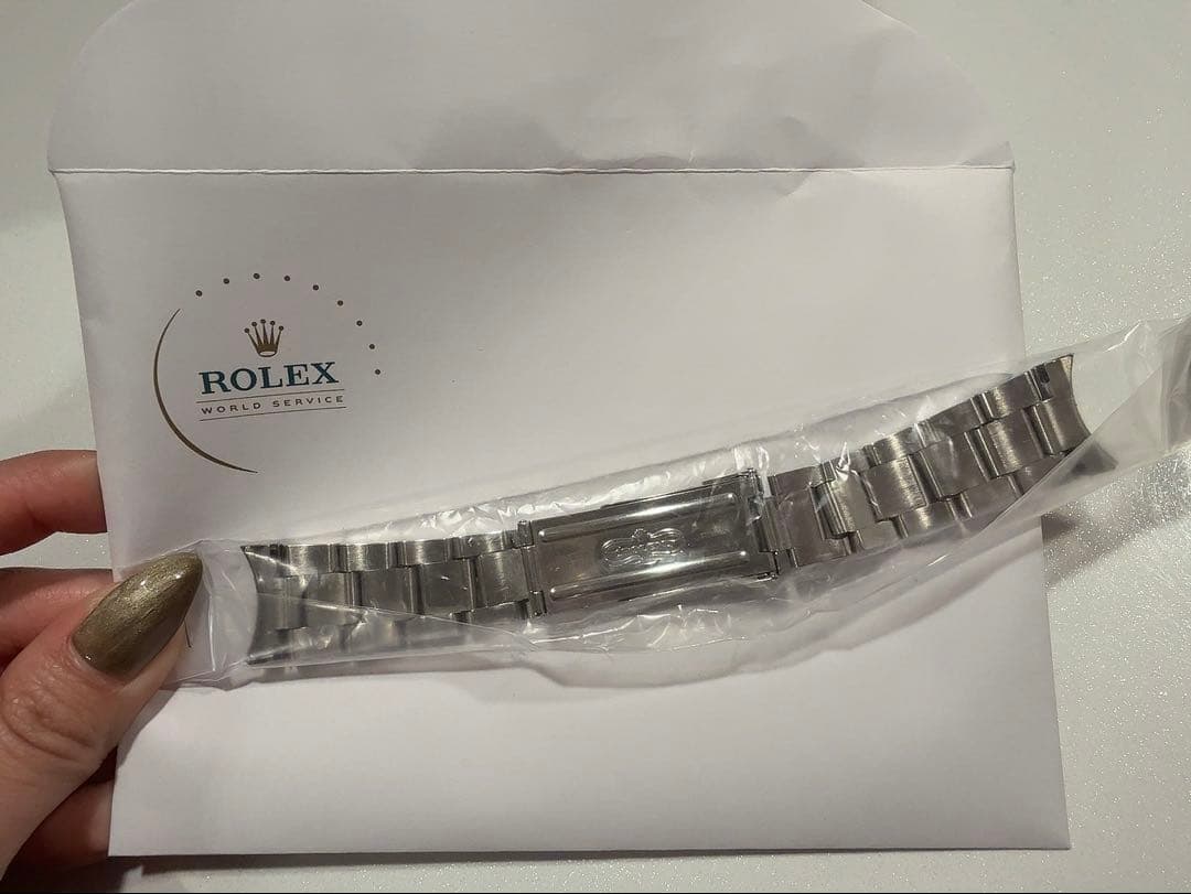 ★⭐︎値下げしました！！⭐︎★ROLEX ステンレススチール リンクブレスレット