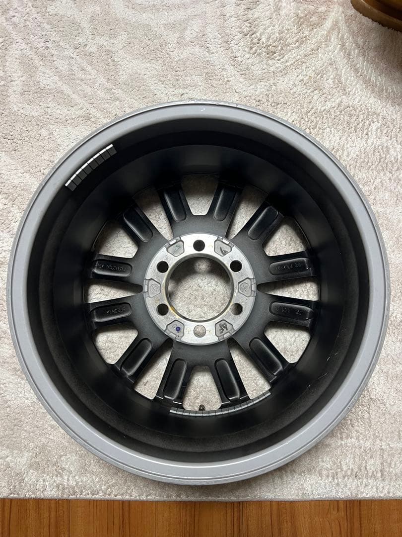 送料込　美品　ランドクルーザープラドマットブラックエディション純正ホイール1️⃣