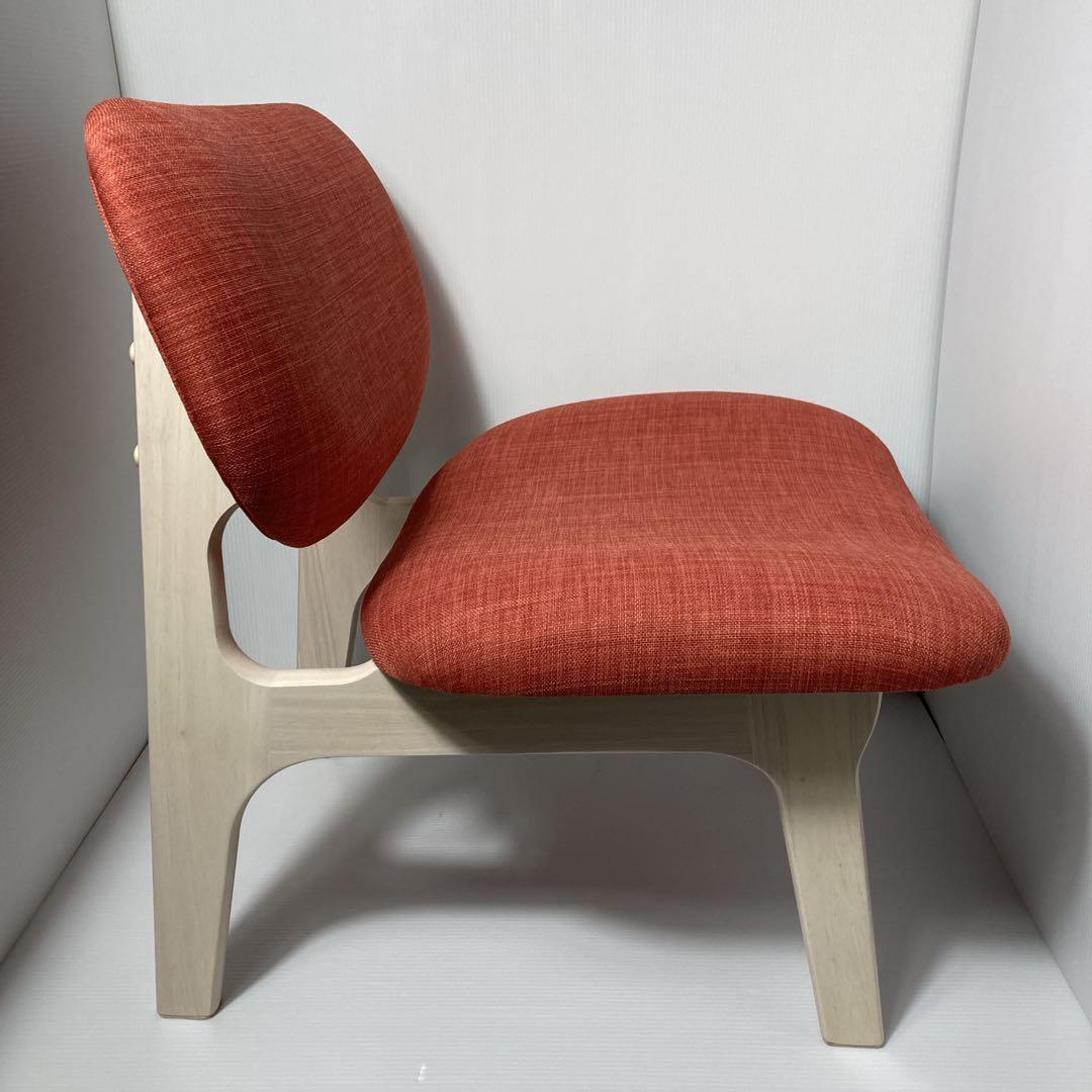 美品✨ニトリ　1人用 こたつチェア　オレンジ　ダイニングチェア