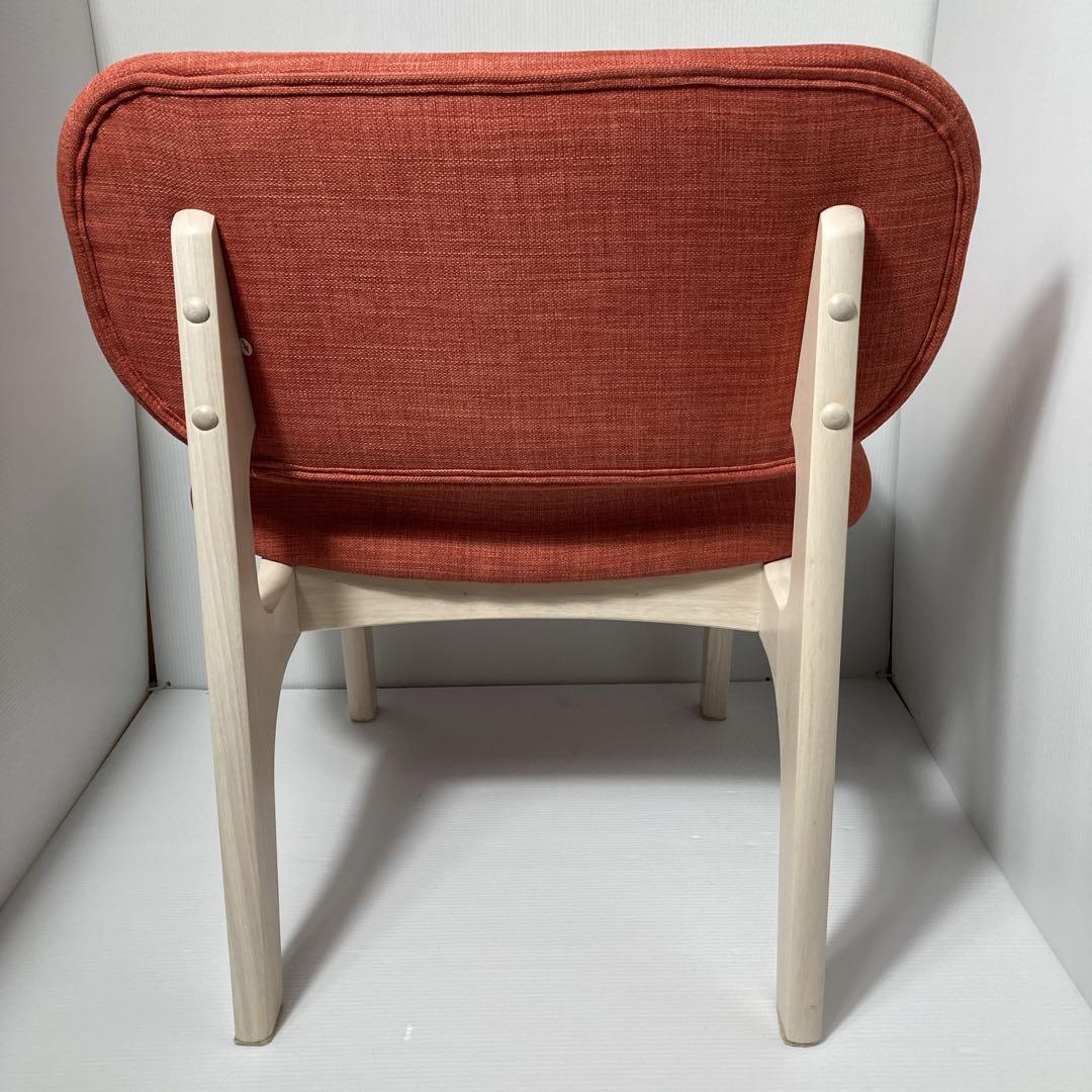 美品✨ニトリ　1人用 こたつチェア　オレンジ　ダイニングチェア