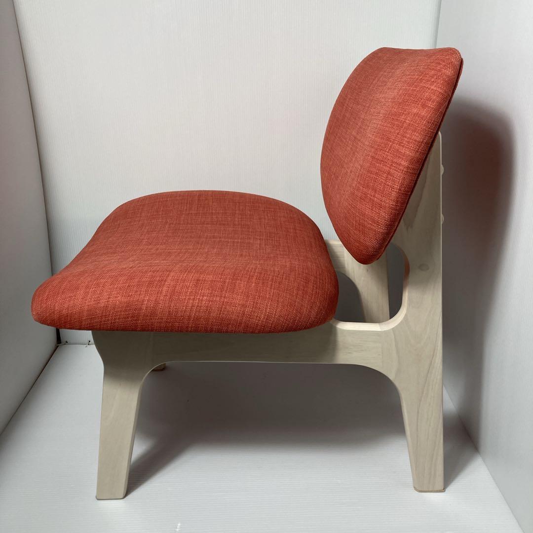 美品✨ニトリ　1人用 こたつチェア　オレンジ　ダイニングチェア